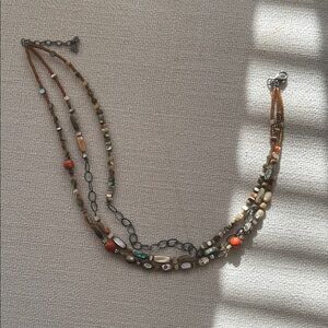 Silpada Earthy Tones Beaded Necklace